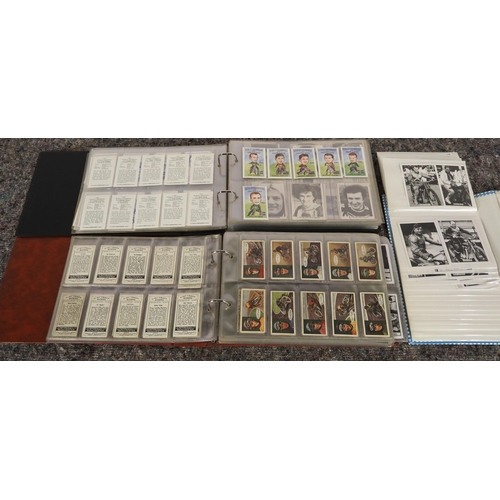 625 - 3 Albums of speedway cigarette cards