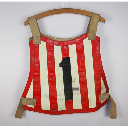 260 - A Glasgow Tigers speedway race vest