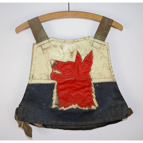 268 - A Vargarna Wolves speedway race vest believed to have been worn by Olle Nygren in 1950