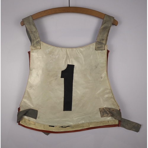 269 - A Stoke Potters speedway race vest