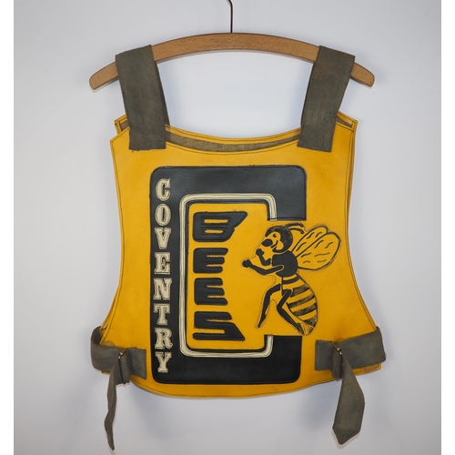 276 - A Coventry Bees speedway race vest worn by Ole Olsen 1982