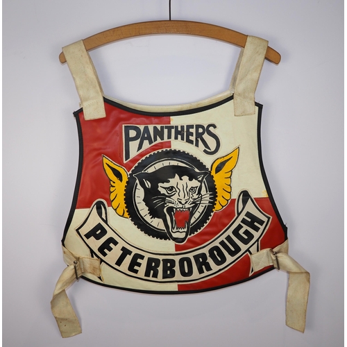 277 - A Peterborough Panthers speedway race vest