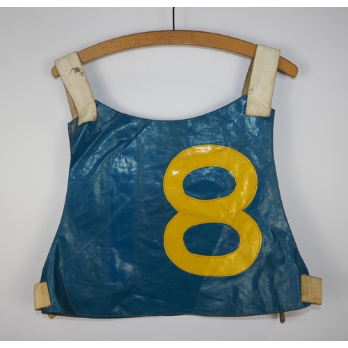 282 - A Bulawayo speedway race vest 1972