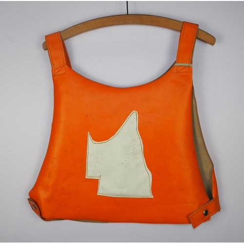 283 - A Queensland speedway race vest believed to have been worn by Colin McKee in 1972