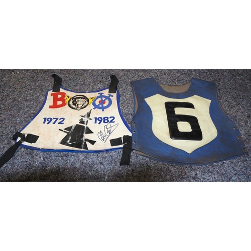 301 - Ipswich Witches speedway races vest and 1 other