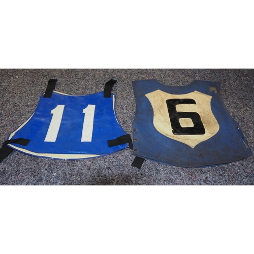 301 - Ipswich Witches speedway races vest and 1 other