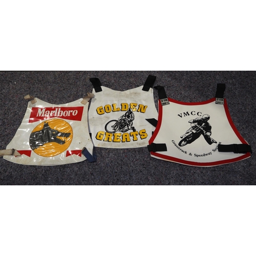 302 - A Wolverhampton Wolves speedway race vest and 2 others