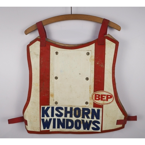 315 - A Glasgow Tigers speedway race vest