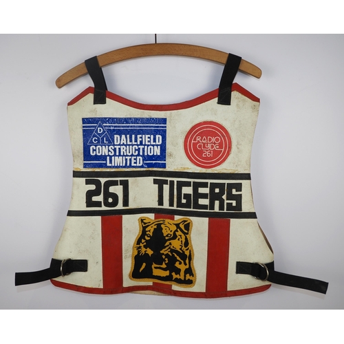 316 - A Glasgow Tigers speedway race vest