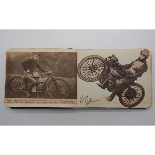 491 - 1930s Speedway photographs and autographs of various teams and riders to include Tiger Stevenson, Bi... 