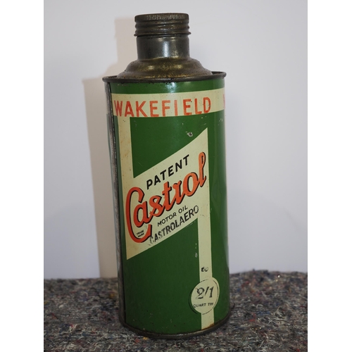 508 - Wakefield Castrol Castrolaero 1 quart oil can