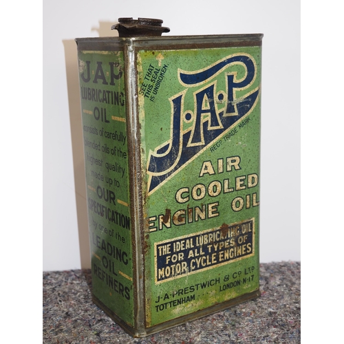 JAP Air Cooled Engine Oil 1 gallon oil can