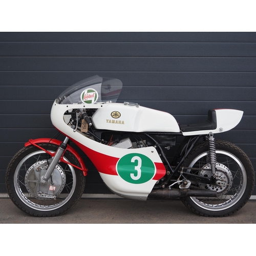 909A - Yamaha TZ250 TD3 twin road racer. 1972. 250cc. 
In original condition with 4LS front and rear brakes... 