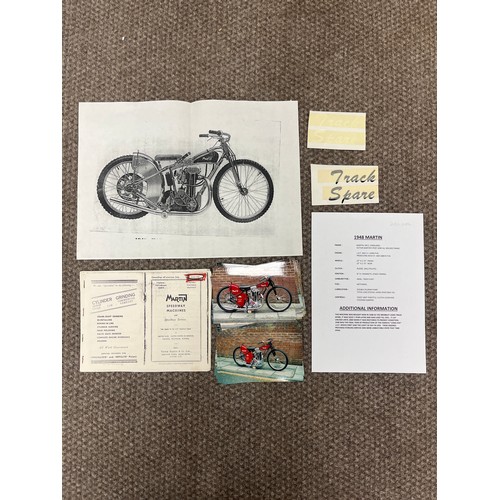 805 - Martin-J.A.P Speedway motorcycle. 1948
Frame - Martin mk. 2 (England), Victor Martin's post war all ... 
