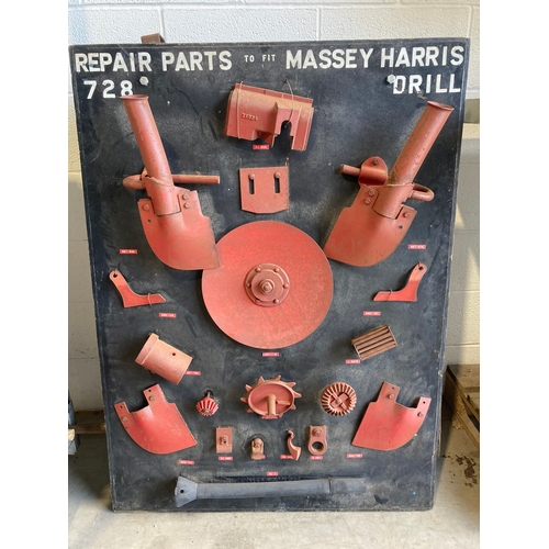 2002 - Massey Harris 728 drill repair parts on board