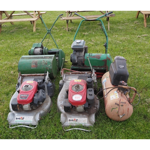 459 - Mowers and compressor