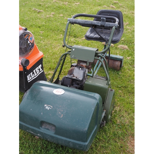 464 - Cylinder mower with seat