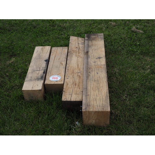 466 - Short oak beams - 4