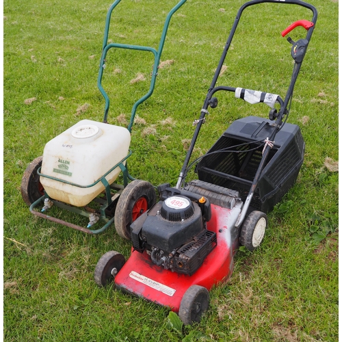 495 - Lawn sprayer and mower