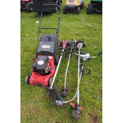 61 - Strimmer and mower