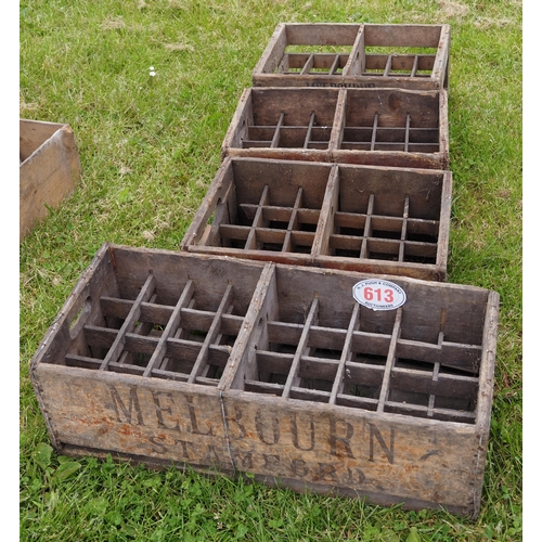 613 - Vintage bottle crates - 4