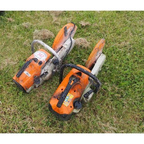 742 - Stihl disc cutter for spares- 2