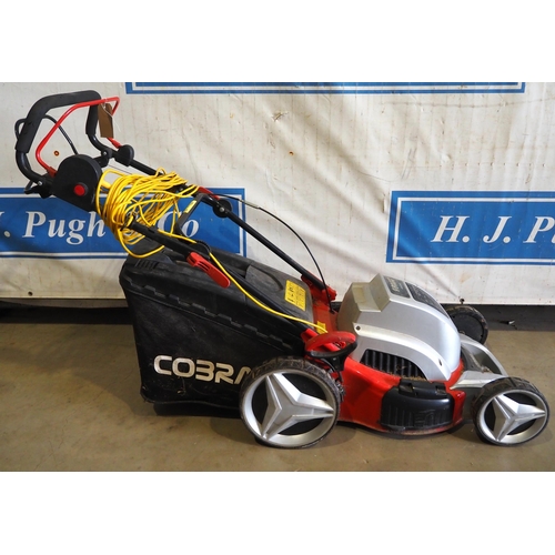 2020 - Cobra electric lawnmower, good working order