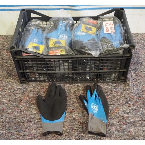 2085 - 48 Pairs of waterproof XL gloves