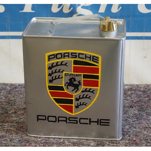 2136 - Fuel can marked Porsche