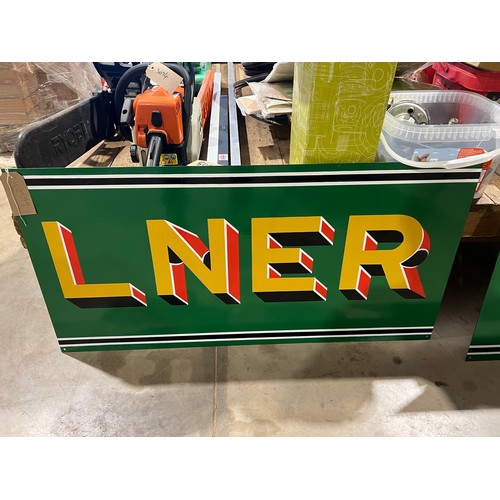 2081 - Tin sign - LNER 20x39”