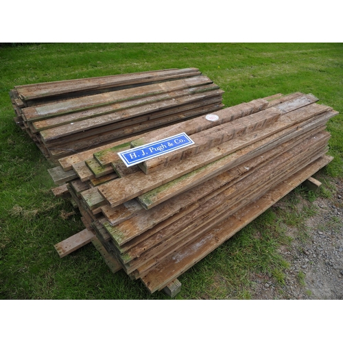 1003 - Reclaimed timbers average 2.4m  - approx. 100
