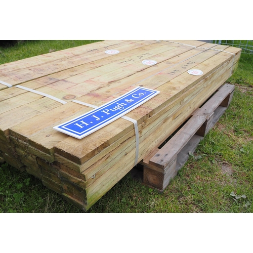 1201 - Sawn timber 6ft x4