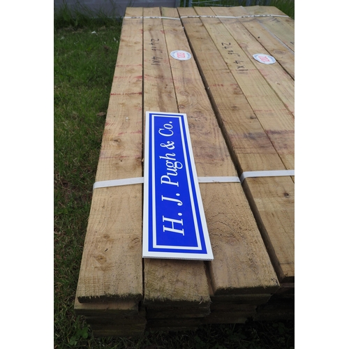 1203 - Sawn timber 6ft x4