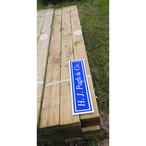 1234 - Sawn timber 6ft x4