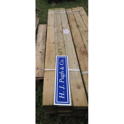 1235 - Sawn timber 6ft x4