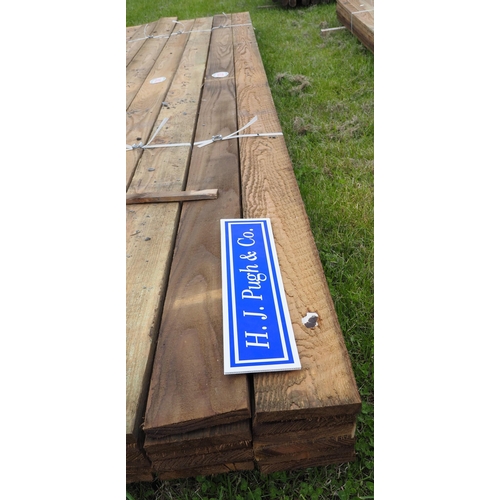 1239 - Sawn timber 14ft x6