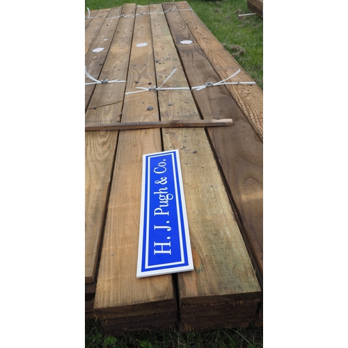 1240 - Sawn timber 14ft x6