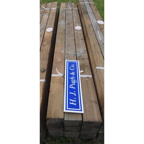 1244 - Sawn timber 8ft x4