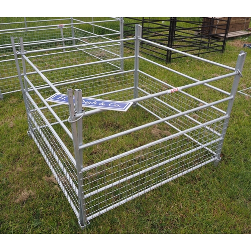 1252 - Galvanised hurdles 4ft - 4