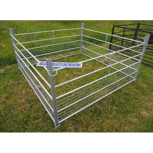 1253 - Galvanised hurdles 6ft - 4