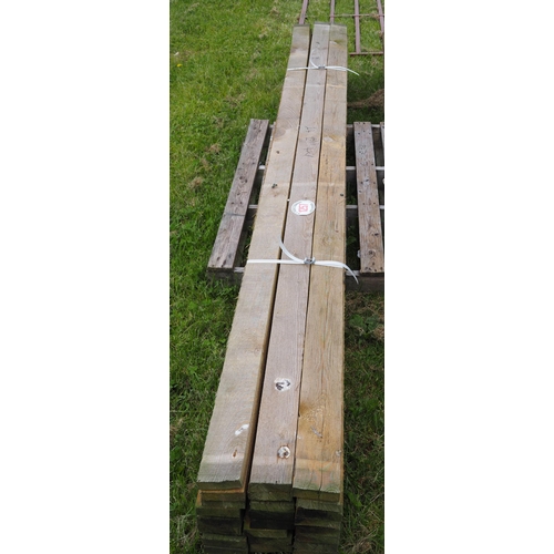 1257 - Sawn timber 12ft x4