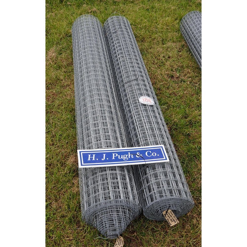 1276 - Welded wire mesh seconds* 1.8m x50x50mm - 15m rolls - 2