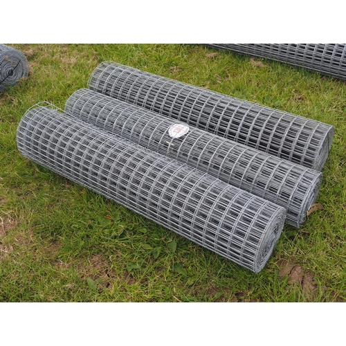 1311 - Hot dipped welded wire mesh *seconds, 1.22m x50x50mm 12g - 12.5m rolls - 3