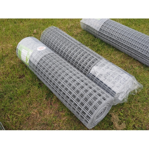 1333 - Welded wire mesh *seconds 1.22m x50x50mm - 25m rolls - 2