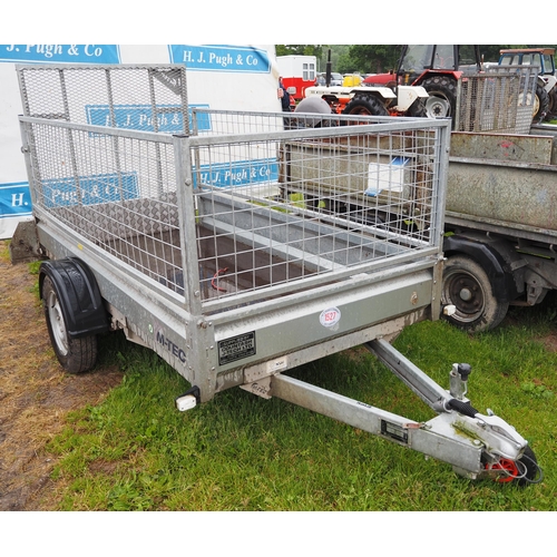 1527 - M Tech single axle car trailer
