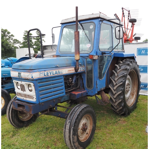 1550 - Leyland 272 Synchro tractor, 1979. In good order. Reg. BAT 813T. V5 and key in office