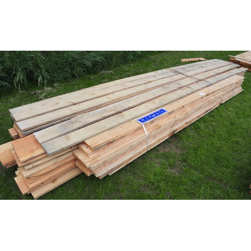 956 - Mixed Cedar boards average 4.8m - 30