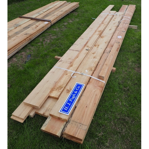 962 - Mixed Cedar timbers average 4.8m x200 - 15