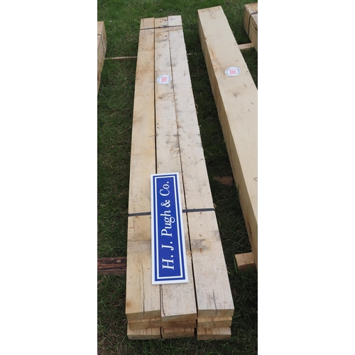 988 - Oak lengths 2.4m x100x50 - 9