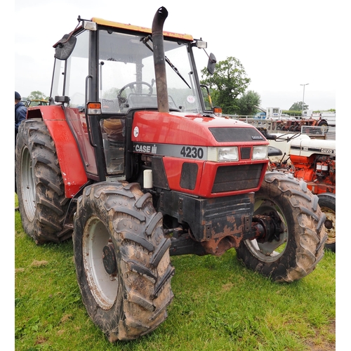 1535 - Case 4230 tractor. Starts, runs and drives. Reg. N329 KRT. V5 in office
